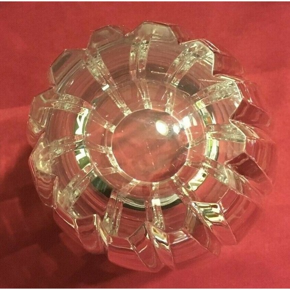 Mikasa Reflections Crystal Vase Heavy With Tag Yugoslavia Discontinued 1990s - Picture 5 of 7